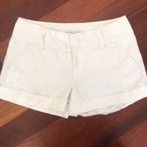 Alice + Olivia White shorts
